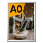 Ramka plakatowa OWZ Standard A0 srebrna 25 mm Ramka plakatowa OWZ Standard A0 srebrna 25 mm